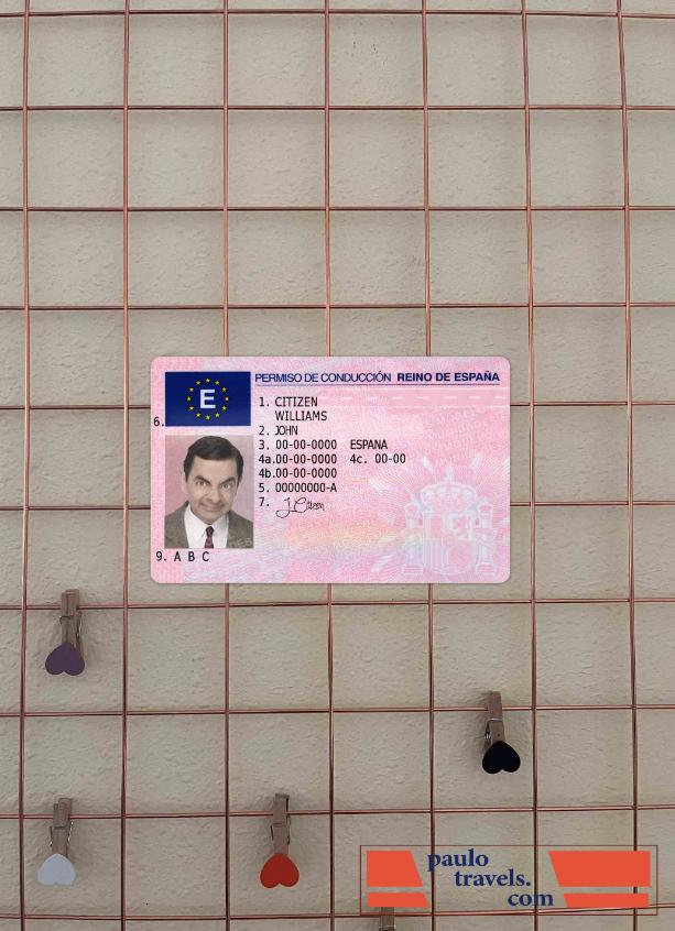 Spain DL FRONT PSD template